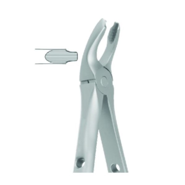 Atraumatic Extraction Forceps - Upper Angled