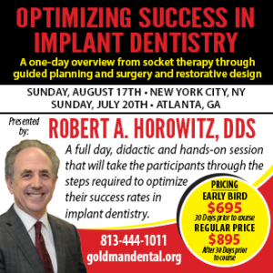 Optimizing Success in Implant Dentistry- 7/20/2025 - Atlanta, GA
