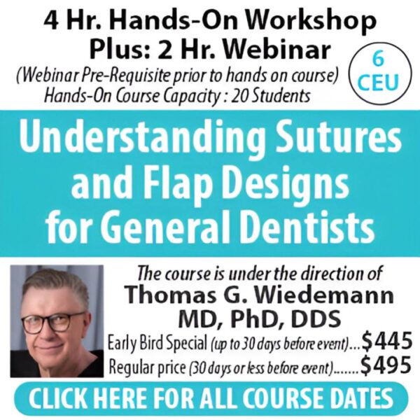 Extraction and Oral Surgery & Understanding Sutures and Flap Designs  Seattle, WA - Image 3