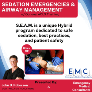 Sedation Emergencies & Airway Management - May 29-31, 2026