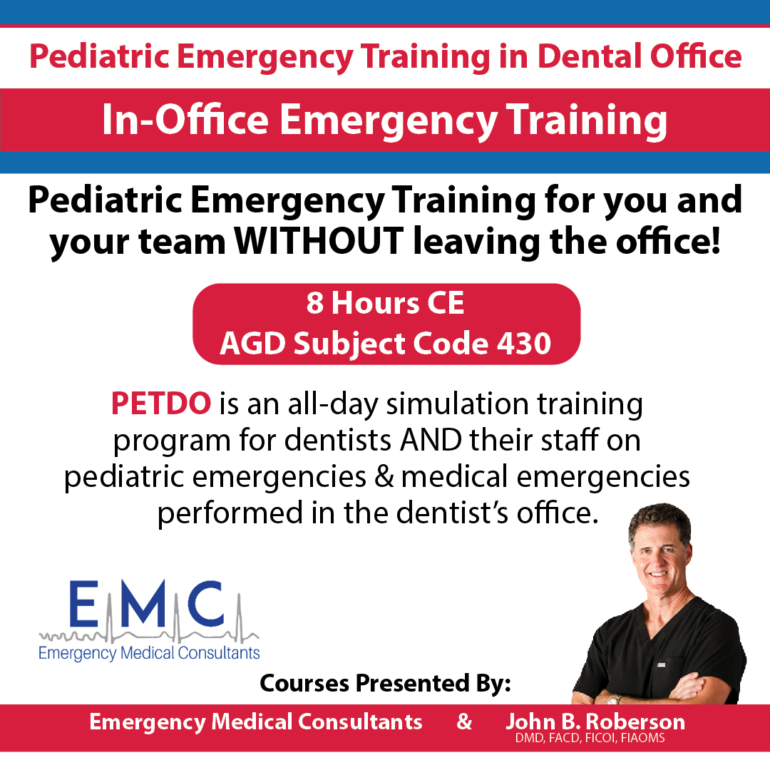 Pediatric Emergency Training in the Dental Office