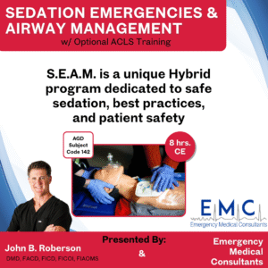 Sedation Emergencies & Airway Management - July 25-27, 2026